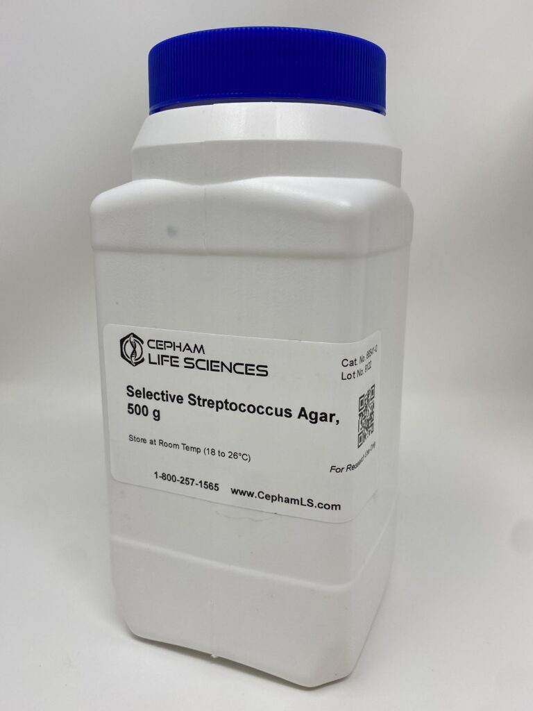 Selective Streptococcus Agar Cepham Life Sciences Research Products