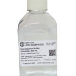 Bottle of Cepham Life Sciences Hybridization Buffer for DNA/RNA, 500 mL, with white cap (research use only).
