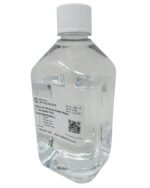 1 L bottle of molecular biology grade water with white cap and label from Cepham Life Sciences.