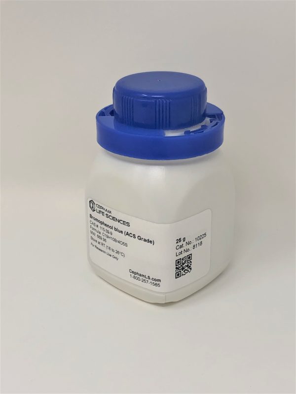 Bromophenol blue (ACS Grade) - Cepham Life Sciences Research Products