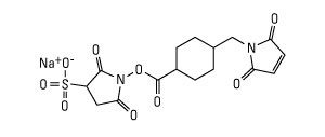 Sulfo SMCC (Sulfosuccinimidyl-4-(N-maleimidomethyl)cyclohexane- 1-carboxylate)