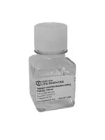 Small clear bottle with a white cap, labeled Calcium chloride Solution [10%] (CaCl2), 100 mL, Cepham Life Sciences.