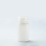 125ml Natural Color Round HDPE Storage Bottle, Wide Mouth, Sterile, 10/pk, 100/cs