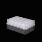 0.5ml 96-Well Deep Well Plate, V-Bottom,  Round well, non-sterile, 10/pk, 50/cs