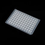 96 Well Square well Silicone Sealing Mat, can been punctured, Sterile, 10/pk, 50/cs