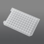 96 Well Round well Silicone Sealing Mat, 2.0 ml, Sterile, 10/pk, 50/cs