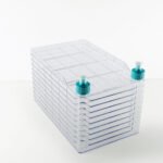 Nest Biofactor 10 Chamber with 2 Solid Overcaps, Total Culture Area: 6335 cm2, TC, Sterile, 1/pk, 6/cs (with 12 Sterile Vented Overcaps Included Separately)