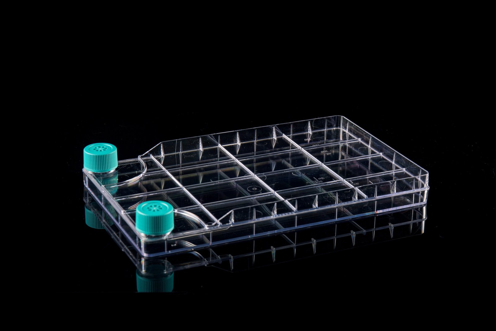 773001-scaled-1.jpg Nest BioFactory 1 Chamber, 1 Wide Plug Seal Cap + 1 Narrow Plug Seal Cap, Total culture area: 647cm2, TC, Sterile, 1/pk, 8/cs (with 8 sterile wide vent caps and 8 sterile narrow vent caps included separately) - Image 1