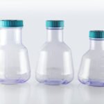 3L PC High Efficient Erlenmeyer Flasks, with Baffles, Vent Filter Cap, Sterile, 1/pk, 4/cs