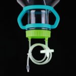 3L High Efficiency Erlenmeyer Flask Inverted Transfer Cap with TPE Tube (50cm 1/8" ID 1/4" OD), Vent Filter (0.22 ?m ?42mm), without Flask , Sterile, 1/pk, 4/cs