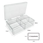 MultiBox?, 4 compartments, 32 x 53 x 28mm each (11/4 x 2 5/16 x 11/8 in.), for various gels