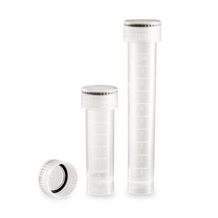 Transport Tube, Screw-cap, 10mL, 1000 per case