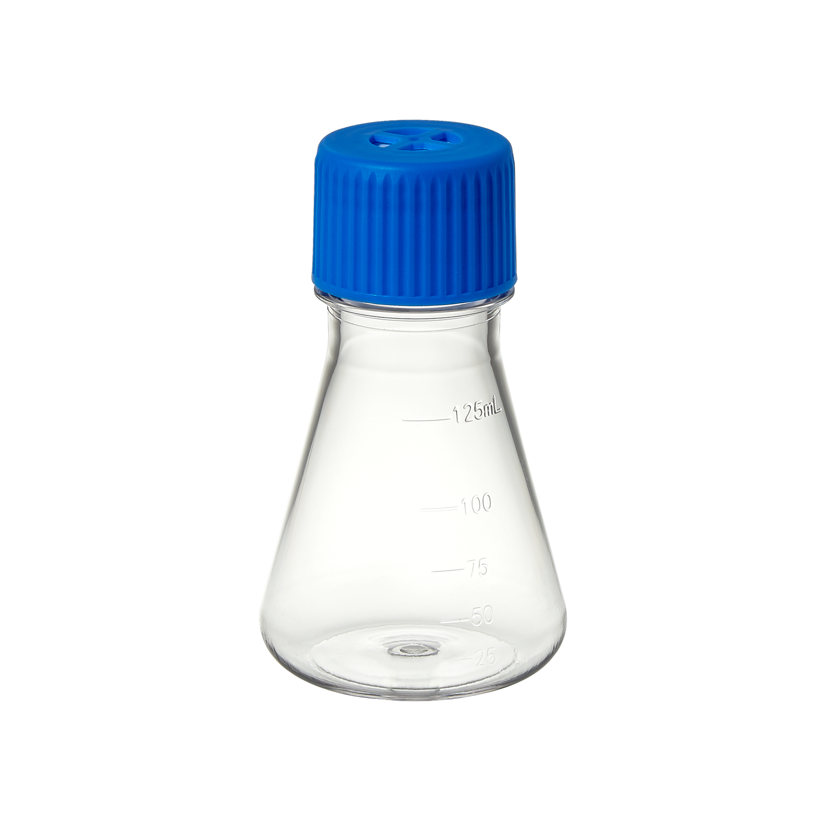 F4060-F Erlenmeyer Flask, PETG, 125mL - Image 1