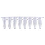 0.2mL PCR Strips, separate flat caps