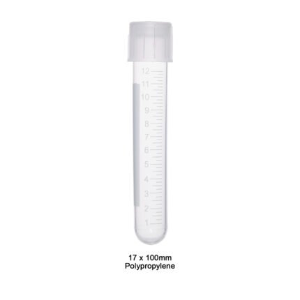 Tube, 14mL, 17 x 100mm PP w/cap