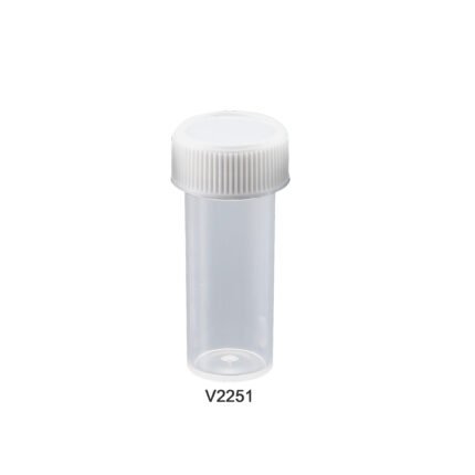 Specimen vial, 7mL, PP, nonsterile