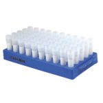 Locking rack for cryogenic vials