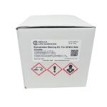 White box labeled Glycoprotein Staining Kit for 20 Mini Gels from Cepham Life Sciences with hazard pictograms on the front panel.