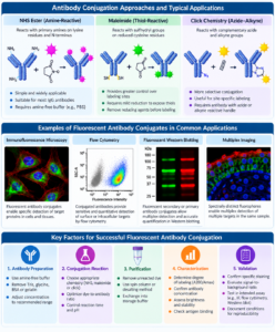 Fluorescent antibody conjugation kit selection, labeling, purification, and validation workflow