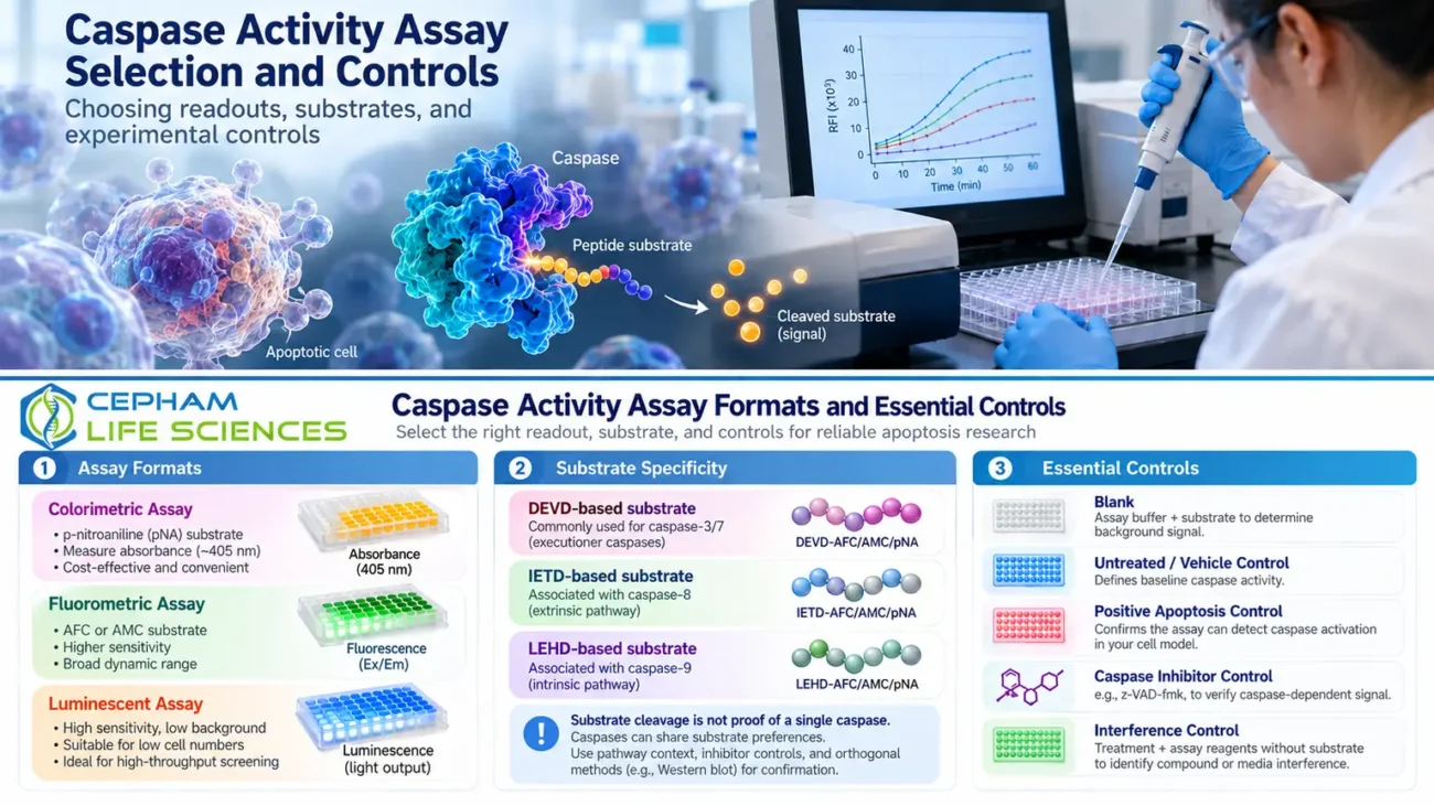 Caspase Activity Assay Selection and Controls