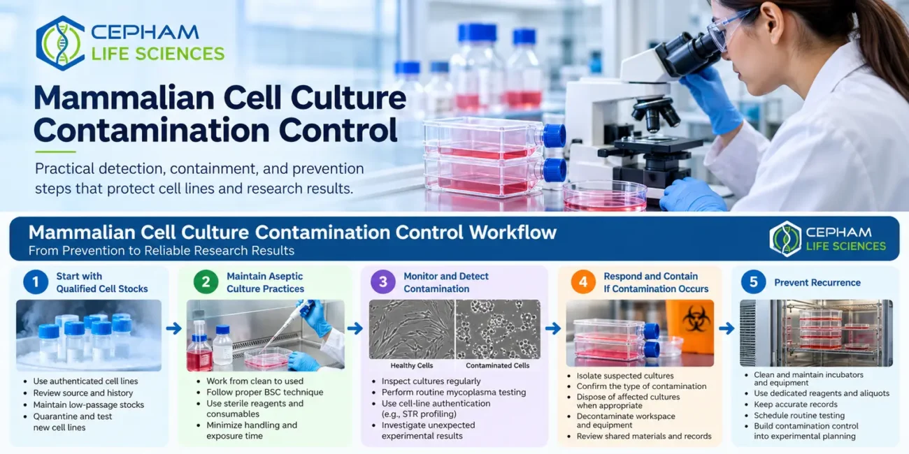 Mammalian Cell Culture Contamination Control